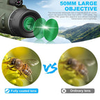 Tragbares Zoom HD 5000M Teleskop Faltbares Fernrohr Mini Leistungsstarkes Teleskop für Jagd Sport Outdoor Camping Reisen