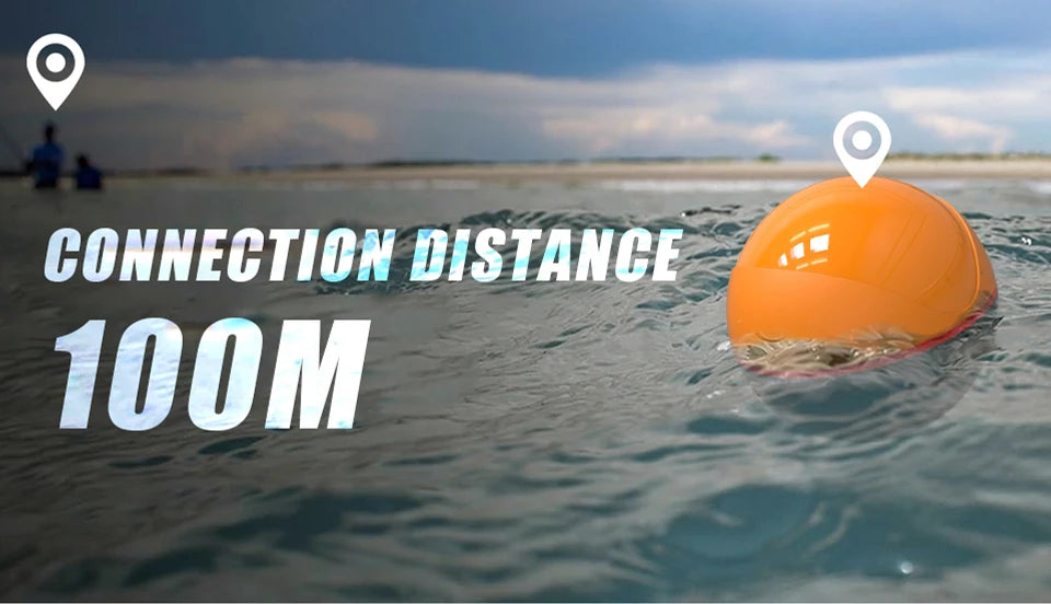 Erchang F68 WIFI Fischfinder 100M Drahtloser Fischfinder Echolot Detektor Angeln für See und Meer IOS& Android