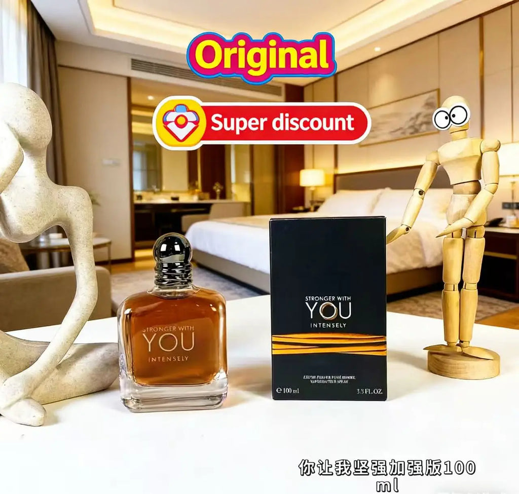 Das meistverkaufte 100ml Stronger With You Absolutely Intensely Oud Parfüm, für Damen und Herren geeignet, langanhaltender Duft