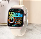 2025 Neue KI-Diagnose Blutfette Harnsäure Körperzusammensetzung Test Smartwatch für Herren EKG+PPG Bluetooth Anruf Gesundheits-Smartwatch