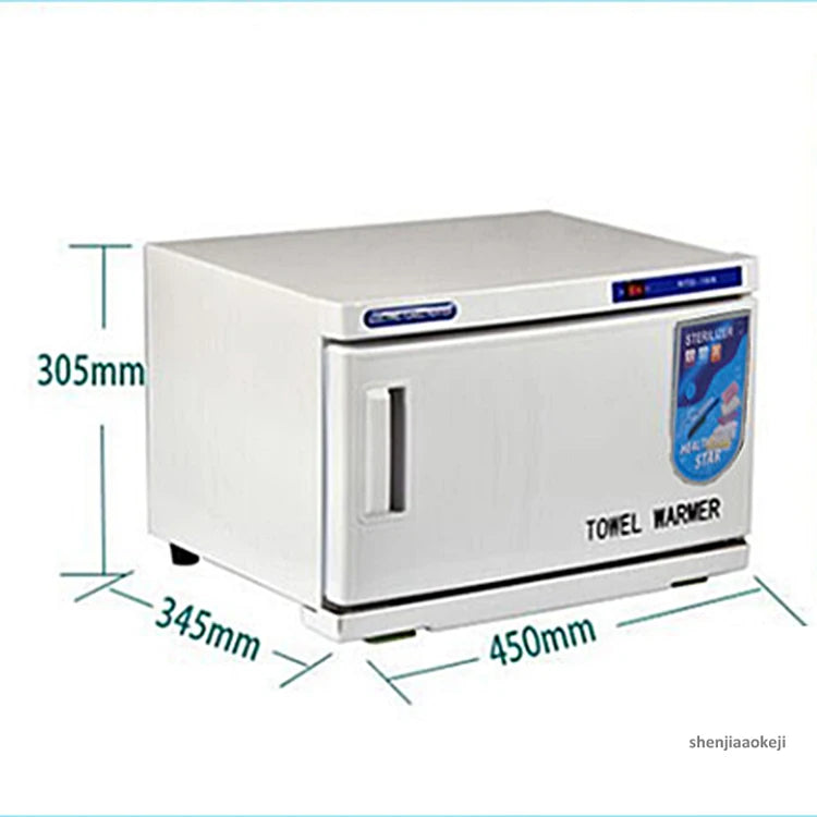 16L Handtuchwärmer Sterilisationsschrank mit UV-Desinfektion für Gesichtssalon Spa Handtuch Warmer Handtuchheizschrank Box 110V/220V