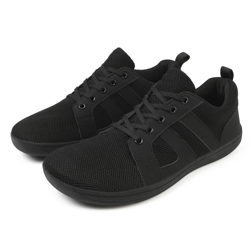 FANCYLEE Klassische Damen GAT Barfuß-Sneaker Retro Wildleder Minimalistische Walkingschuhe Weite Passform Zero Drop Freizeitschuhe Größe 36-41