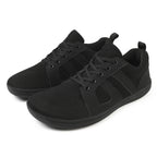 FANCYLEE Klassische Damen GAT Barfuß-Sneaker Retro Wildleder Minimalistische Walkingschuhe Weite Passform Zero Drop Freizeitschuhe Größe 36-41