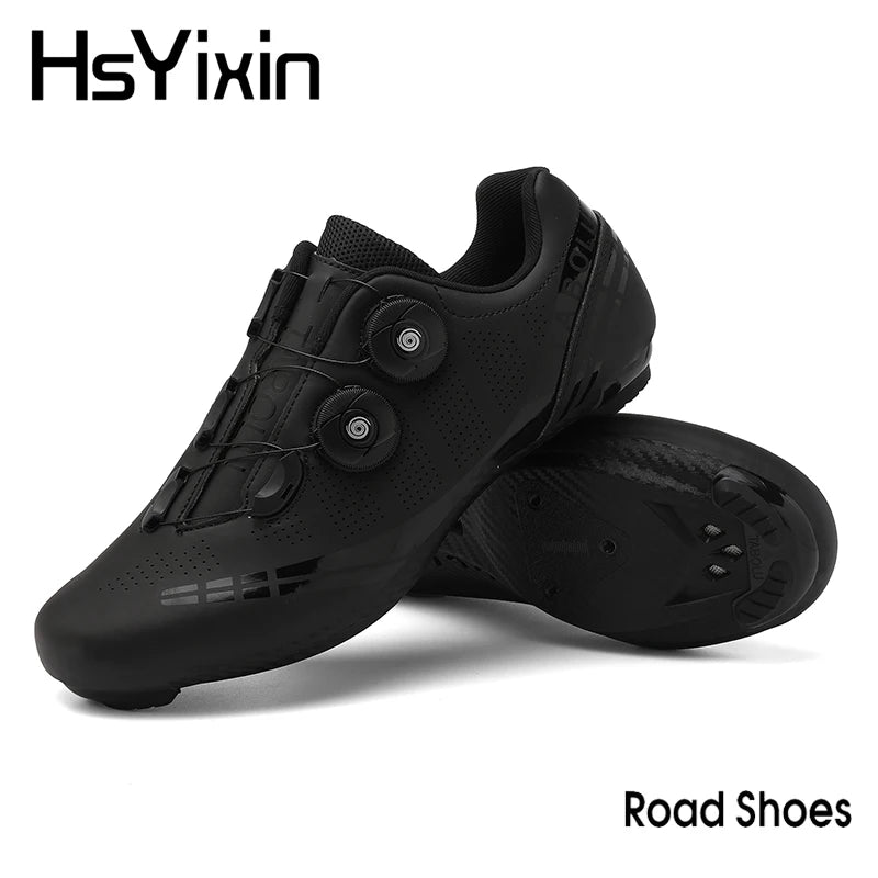 Fahrradschuhe aktualisiertes Modell MTB Fahrrad Herren Rennen Wettkampf selbstsichernd Speed Fahrrad Sportschuhe Damen Spd Cleats Radschuhe