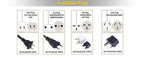 6-in-1 Haartrocknerbürste Heißkamm-Set Professioneller Lockenstab Haarglätter Styling-Tool Luft-Styling Haartrockner Haushaltsgerät
