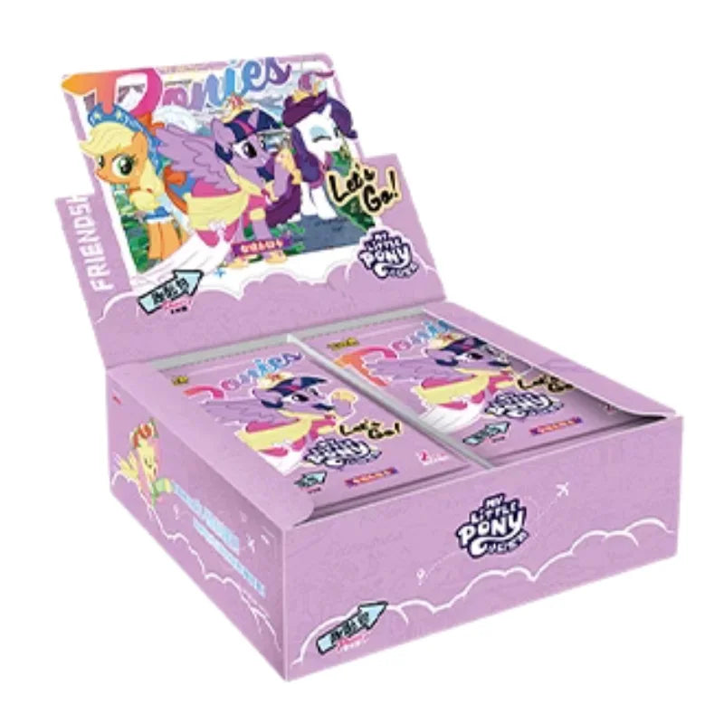 KAYOU Genuine My Little Pony Karte Freundschaft für immer Karten Star Pack Wunderschöne vergoldete Prinzessinnenkarten Sammelkarten Spielzeug Geschenke