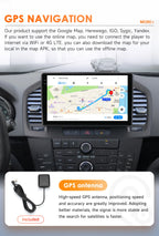 9 Zoll 7862 QLED-Bildschirm 2-Din Android Autoradio Multimedia Video-Player für Buick Regal 1 Opel Insignia GPS Navi Carplay 4G RDS BT