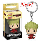 2026 Funko Schlüsselanhänger Ranger Rot Blau Pink Minion Kevin Otto Stuart Spider Spot Vash Ahsoka Inuyasha Homer Sam Sally Figuren Spielzeug