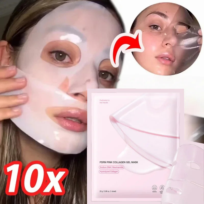Overnight Collagen Mask Deep Anti Wrinkle Salmon DNA PDRN Glass Glow Skin Face Mask Lift Firm Improve Elasticity korean Skincare Main image