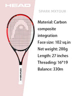 HEAD Carbon Composite Integration Tennisschläger für Anfänger Damen Herren Studenten Einzel-Trainingsschläger