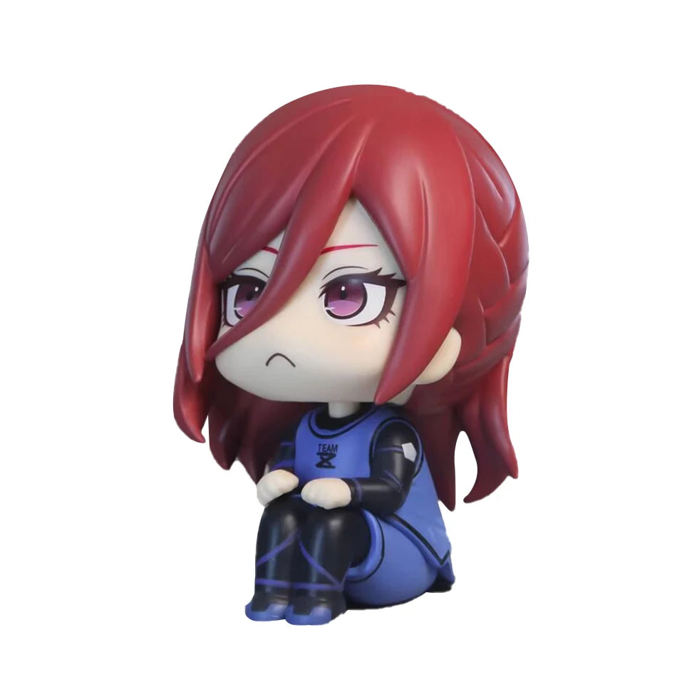 BLUE LOCK Actionfiguren Isagi Yoichi Bachira Meguru Anime Figur Q-Version Figur Sammelmodell Kinderspielzeug Puppen Geschenke