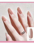 Poly Nail Gel Komplettset mit 6W LED-Lampe Nagelset für Anfänger Nagelspitzen Kunst 3D-Design Dekoration Verlängerung Maniküre Werkzeugset