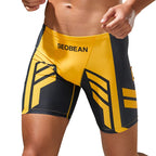 Herren Schnelltrocknende Boxer-Badehose mit Bundzug zum Surfen, für Strand, Sand, Thermische Badeshorts