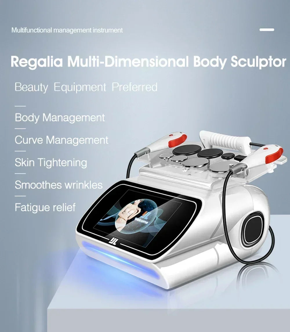 Neueste Tecar 448k Body Slimming Machine Hautstraffung Falten glätten Gesichtsausrüstung Massage Gewichtsverlust Schönheitsmaschine