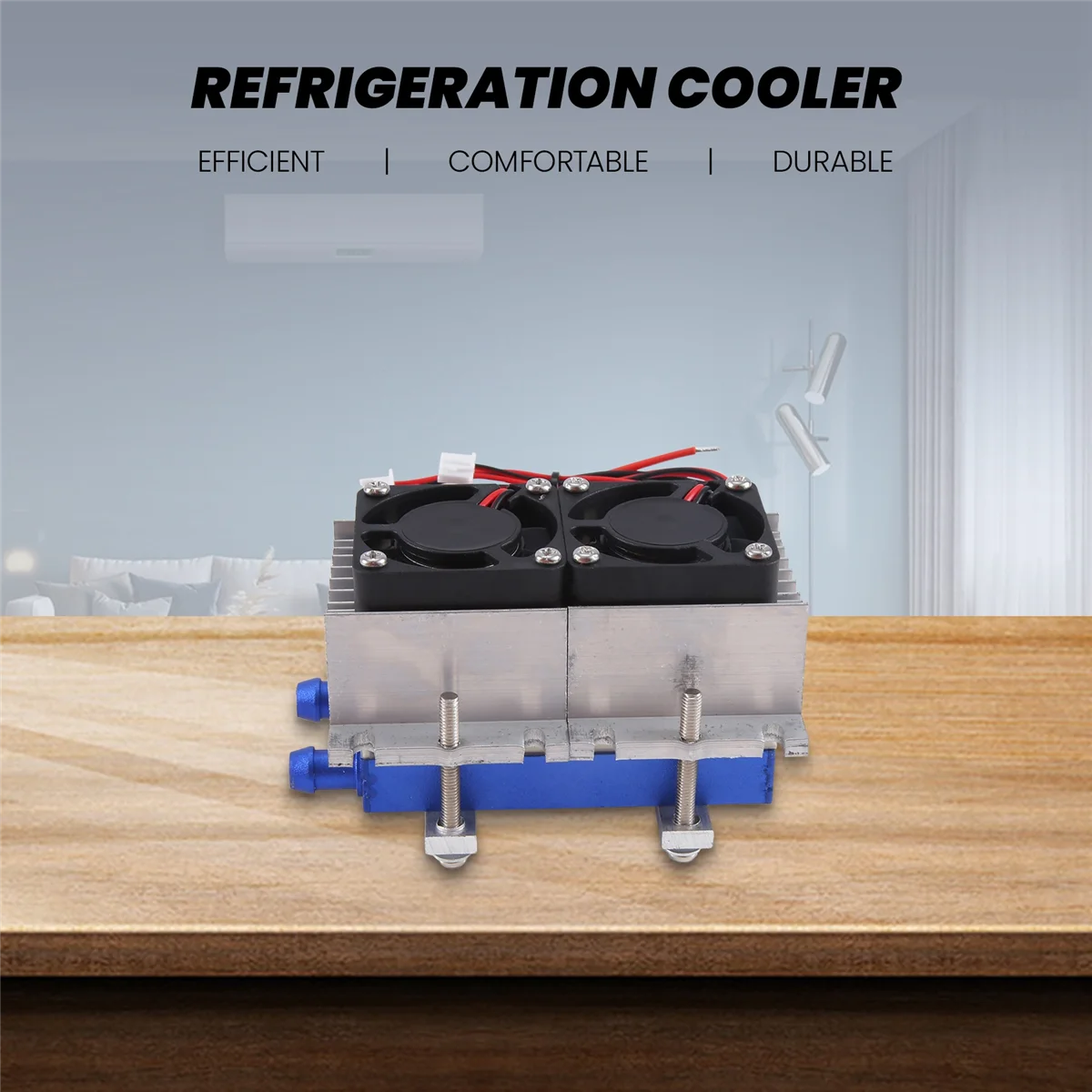A78E-144W Thermoelektrisches Peltier-Kühlgerät 12V Halbleiter-Klimaanlagen-Kühlsystem DIY Kit Zweitbild