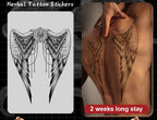 Magic Juice Tinte Wasserdichte Tattoo Aufkleber Große Größe Kräutersaft Temporäre Tattoos Männer Body Art Drache Tiger