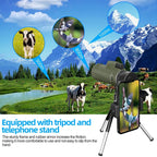 Tragbares Zoom HD 5000M Teleskop Faltbares Fernrohr Mini Leistungsstarkes Teleskop für Jagd Sport Outdoor Camping Reisen