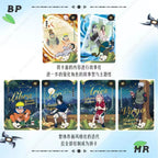 KAYOU Original Naruto-Kartenbox Anime-Figurenkarten-Boosterpack Sasuke-Sammelkarten-Spielzeug Weihnachtsgeburtstagsgeschenk für Kinder