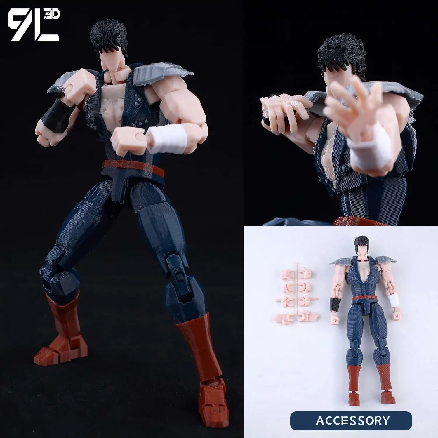 Venom Spider-Man Lucky13 Dummy13 Actionfiguren – 3D-gedruckte T13-Mehrgelenk-Shapeshift-Mannequin-Anime-Sammelspielzeuge