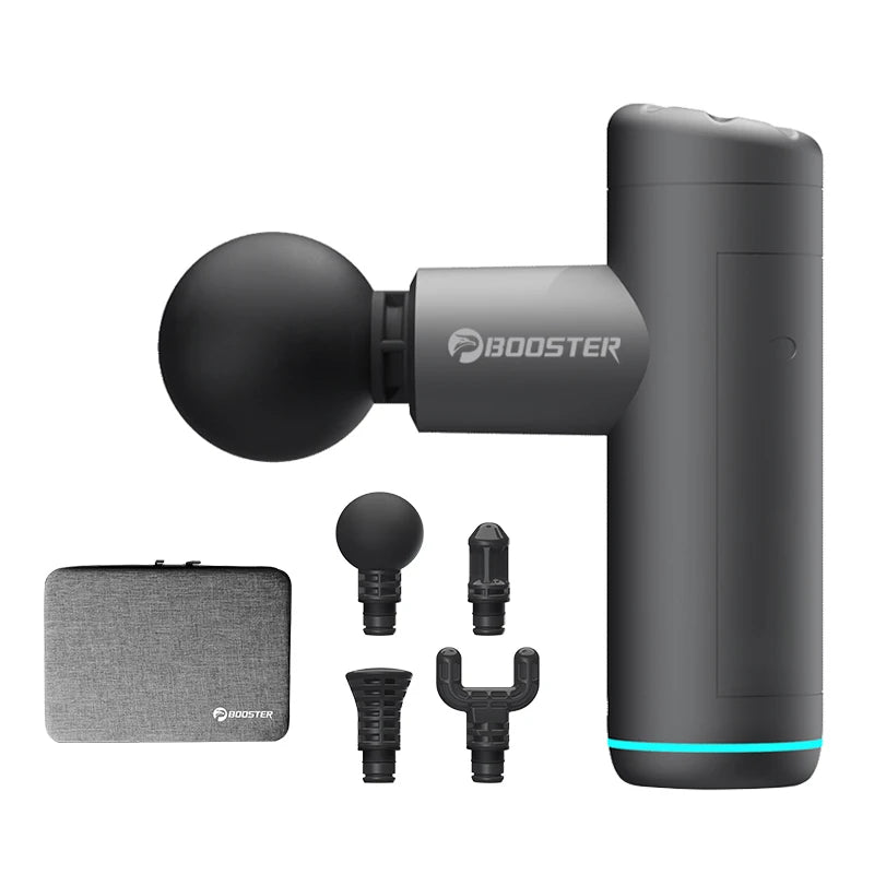 Booster Mini X Massage Gun Perkussion Rücken- und Nackenmassagegerät Elektrische Vibratoren Tragbares Fitness-Mini-Körpermassagegerät