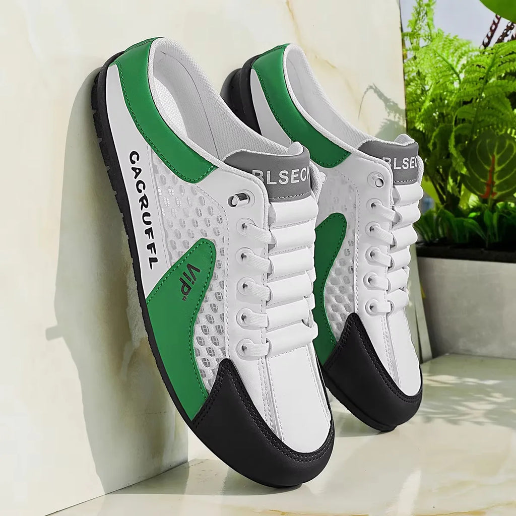 2025 Neue lässige Slip-Ons für Herren – strapazierfähig, bequem, atmungsaktiv und stylische Halbschuhe