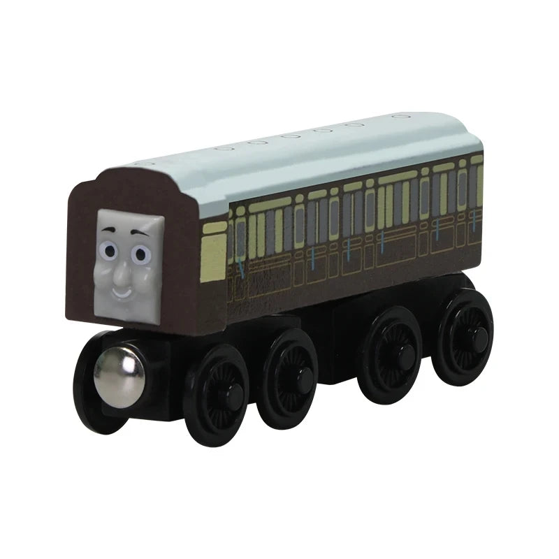Thomas und seine Freunde Holzzüge Thomas Edward Percy Gordon Henry Molly Modellspielzeug Magnetische Schienenzüge für Jungen Kinder Geschenke