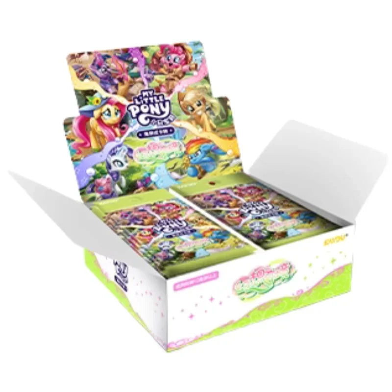 KAYOU Genuine My Little Pony Karte Freundschaft für immer Karten Star Pack Wunderschöne vergoldete Prinzessinnenkarten Sammelkarten Spielzeug Geschenke