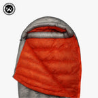 AEGISMAX Wind Hard Dusk Upgrade 7D Nylon DWR 800FP Ultra Dry Daune Pro Ultraleichter Schlafsack für Camping und Wandern für Damen und Herren