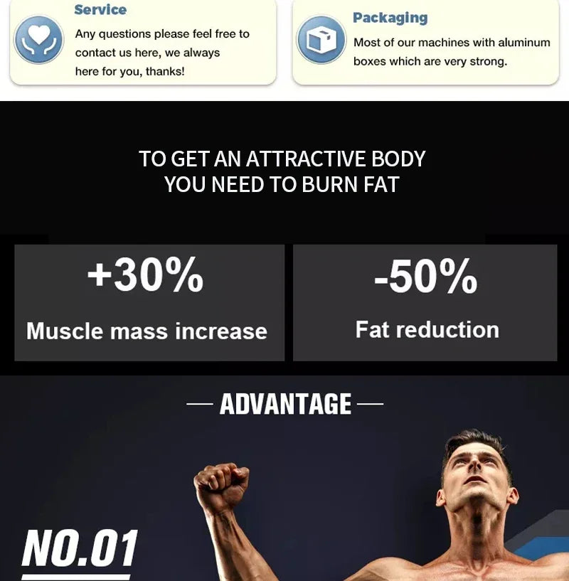 Neueste Myoslim Neo RF EMS Body Sculpting Maschine 6500W HI-EMT Muskelstimulator Po-Lifting Massagegerät zur Körperformung