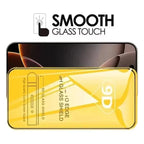1-5 Stücke 9D Full Cover Panzerglas für iPhone 17 16 15 11 12 13 14 Pro Max 16E Displayschutzfolie für iPhone 13 Mini XR X XS Max