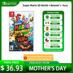 Super Mario 3D World Bowsers Fury - Nintendo Switch Game Deals Spiele-Cartridge Physische Karte unterstützt TV-Tisch-Handheld-Spiel