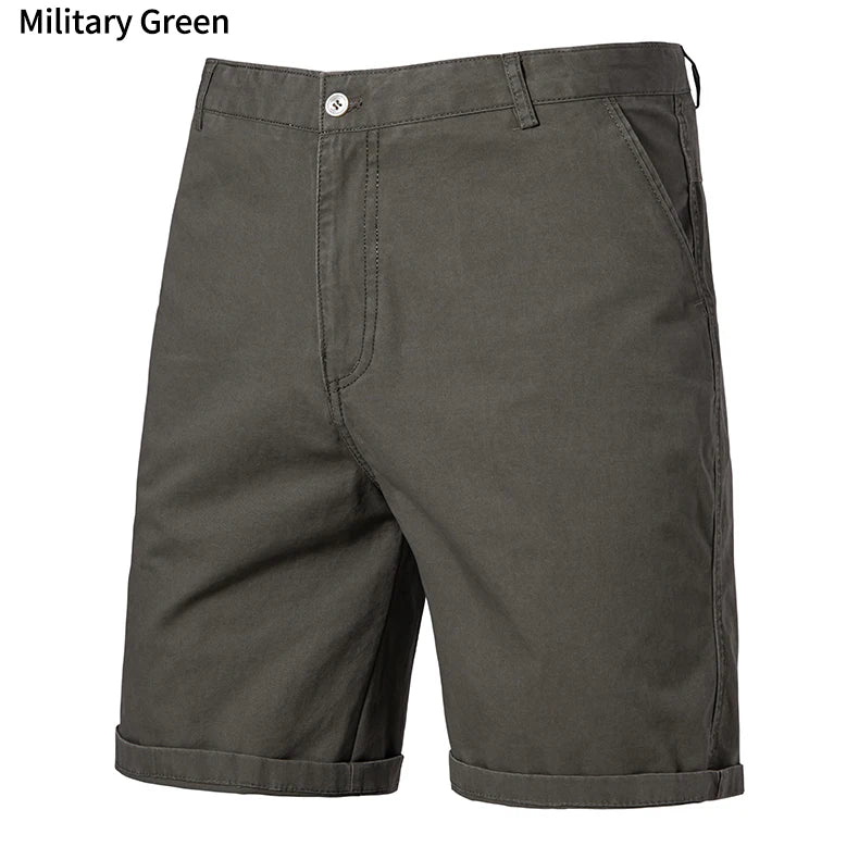 Herren Golfshorts Freizeithose Leichte schnelltrocknende lässige Arbeitsshorts Flat Front Wandershorts mit 4 Taschen