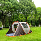 5-8 Personen Schnellaufbau-Wurfzelt wasserdichtes Campingbootzelt Outdoor-Zelt vollautomatisch Pop-Up