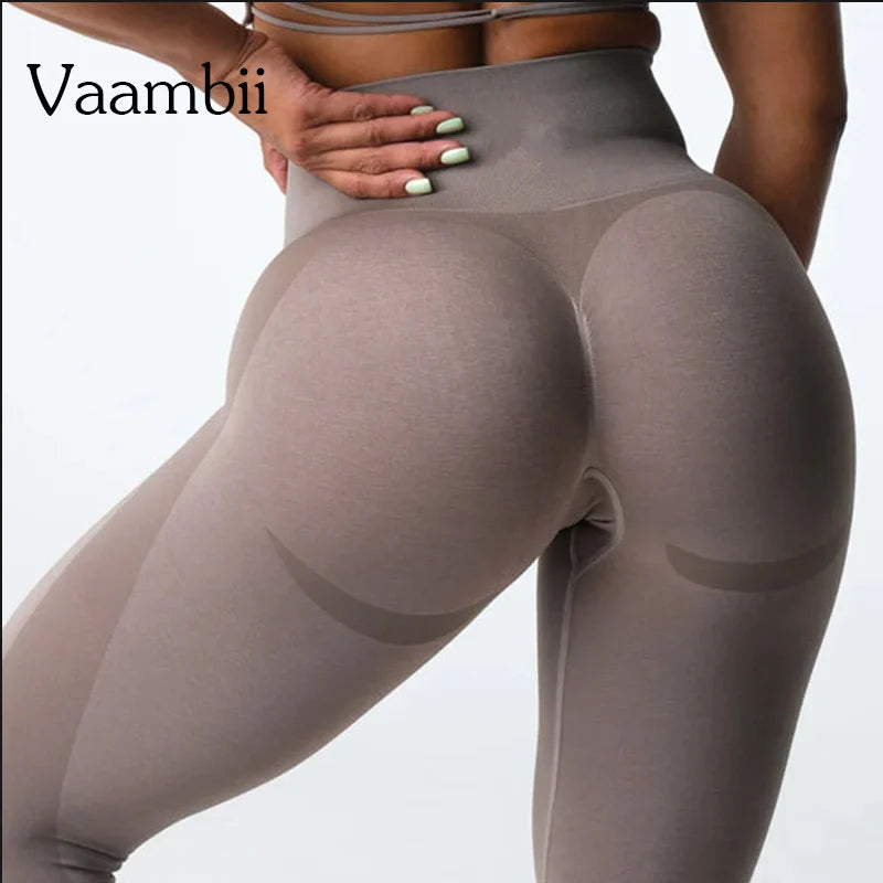 Workout Leggings For Women Fitness Yoga Pants Seamless Sport Tights Scrunch Butt Legging Gym Pantalones De Mujer Active Wear Main image