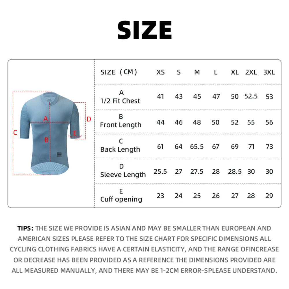 YKYWBIKE Herren Classic Radtrikot Sommer Fahrrad Pro Team Kurzarm Trikot Radsport Maillot Rennrad Atmungsaktive Kleidung