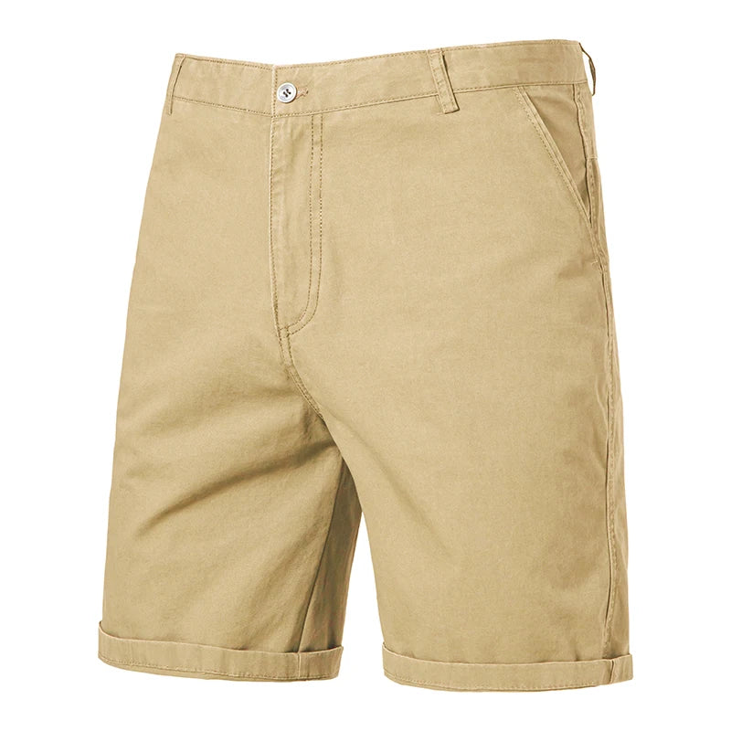 Herren Golfshorts Freizeithose Leichte schnelltrocknende lässige Arbeitsshorts Flat Front Wandershorts mit 4 Taschen