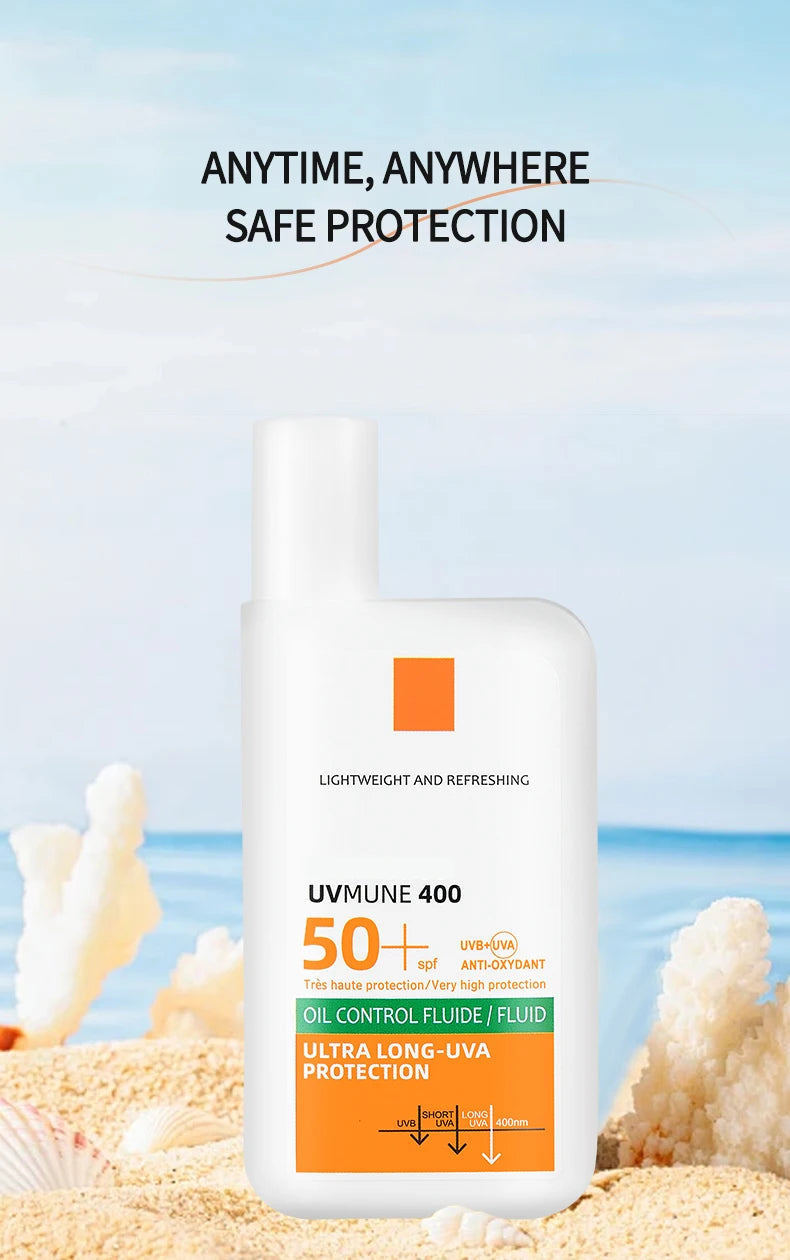 SPF50+ Sonnencreme Lotion Leicht Nicht Fettend UV-Schutz Gesichts- und Körper-Sonnenschutz Langanhaltend Feuchtigkeitsspendend Erfrischender Sonnenschutz