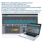 DP48X Professioneller Digital-Audioprozessor 4 Eingänge 8 Ausgänge Drive Rack Prozessor mit RIR DEQ 192KHZ Lautsprechermanagementsystem