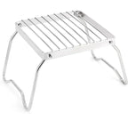 Outdoor Edelstahlkocher Halterung Camping Tragbarer Klappbarer Mini Grillrost Set Topfhalter Backblechhalter