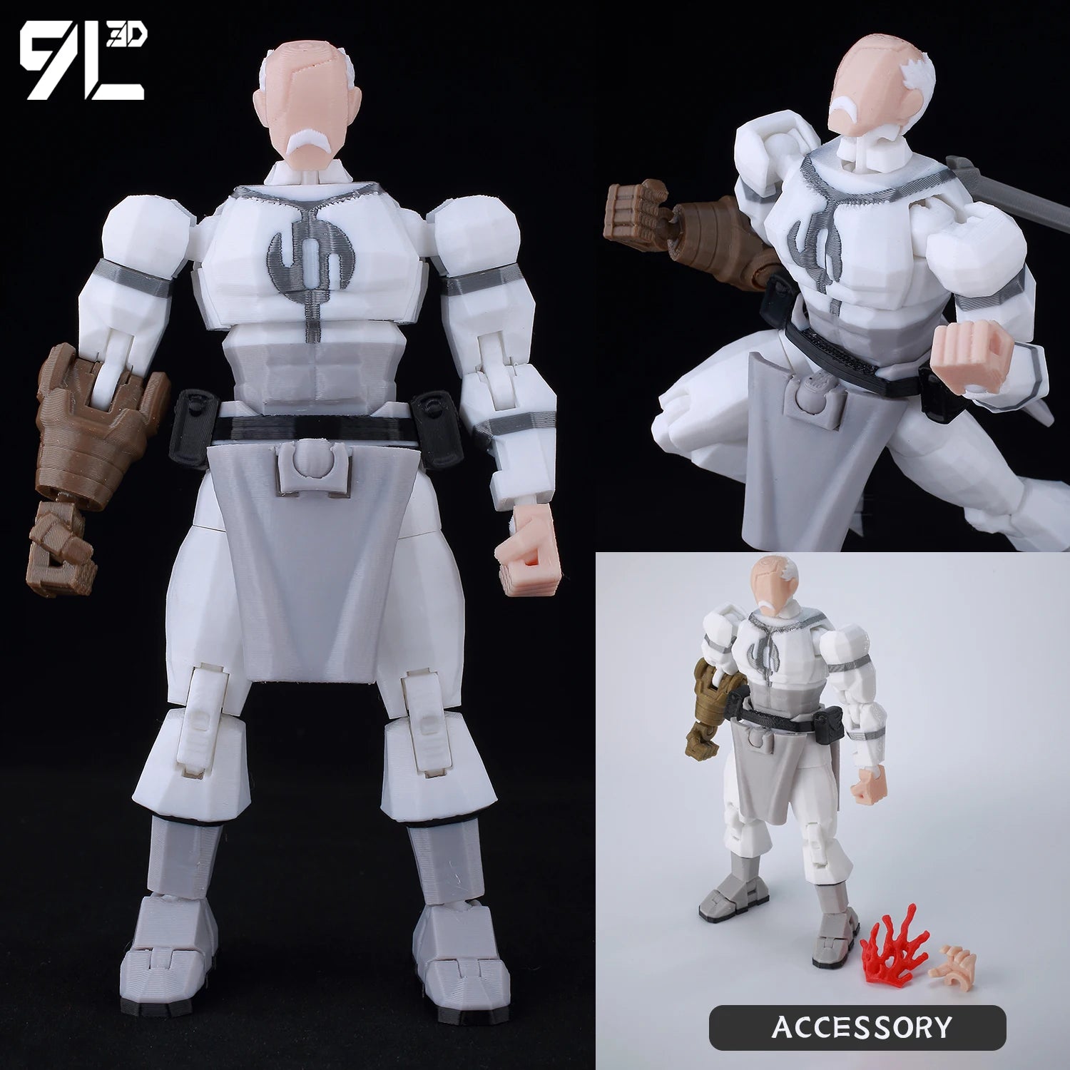 9L3D Gedruckte Deadpool Wolverine Batman Spider-Man Venom Actionfiguren Dummy13 Lucky13 T13 Anime Modell Spielzeug Sammlerstücke Geschenke