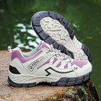 2025 Hiking Shoes Men Women Mesh Sneakers Breathable Fashion Mountain Shoes Boy Spring Autumn Summer Work Shoes Outdoor Trekking