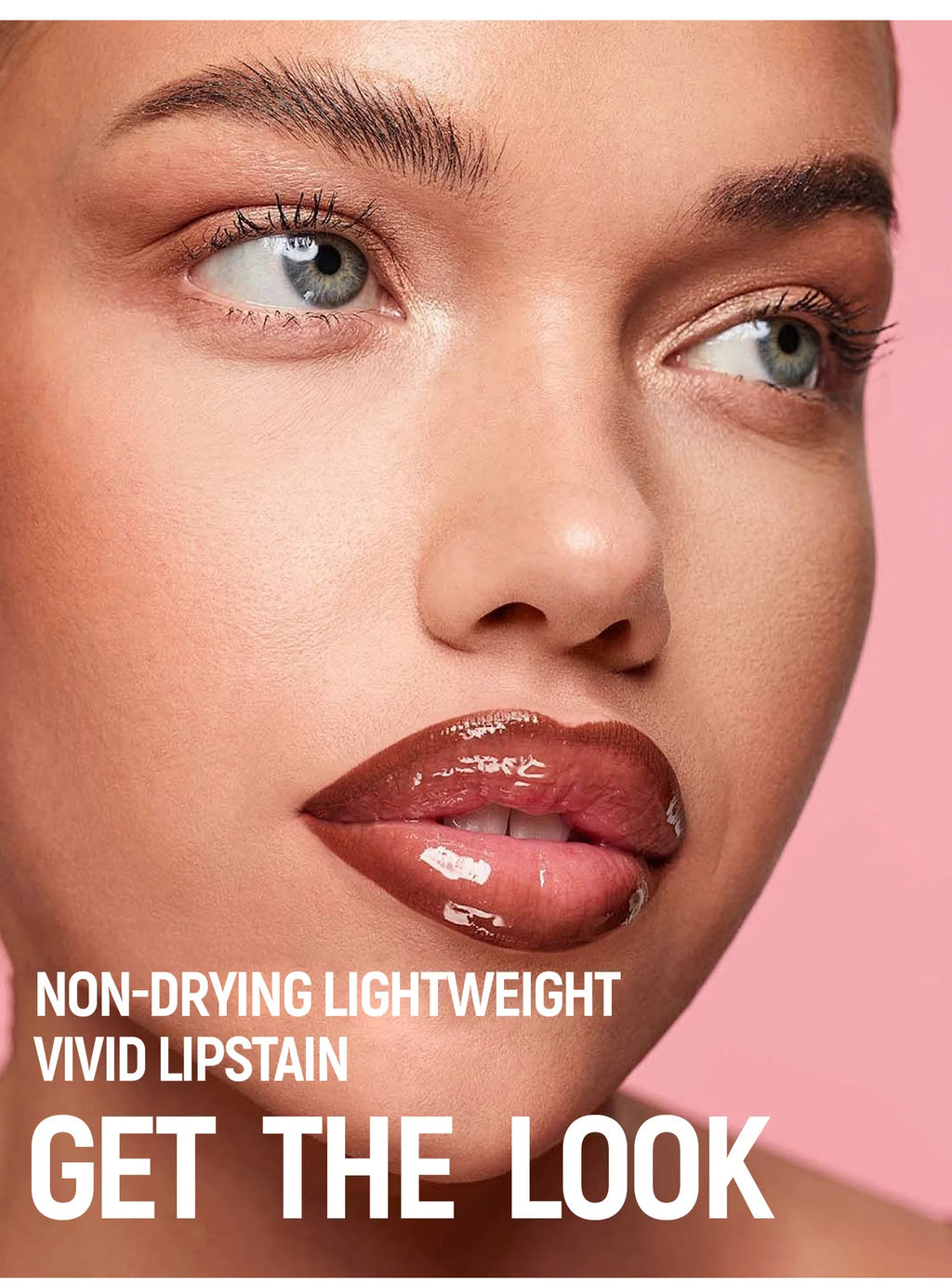 Schwarzer brauner, spitz zulaufender Lipliner-Konturenstift, doppelseitiger Spiegel, aufpolsternder Lippenglanz, kristallklarer Lipgloss, sexy roter Lippen-Tint-Make-up