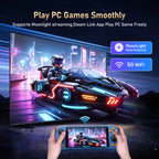 K56 Android 14 tragbare Gaming-Konsole mit 5,5-Zoll-Touchscreen und über 50 Retro-Videospiel-Emulatoren für DC/MAME/SS