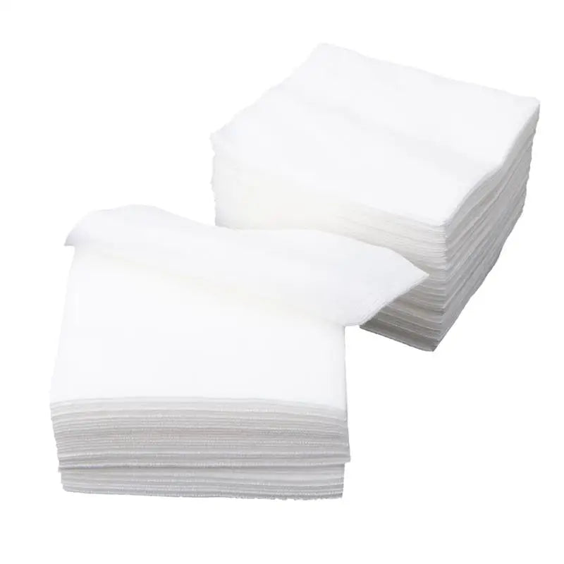 300 Stück Vliesgaze-Pads, Erste-Hilfe-Gaze-Schwämme für die Wundversorgung, sterile Gaze, flexibler, atmungsaktiver Baumwollpad, entfaltet 20 cm