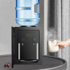 550W Tisch-Wasserspender Edelstahl-Innenbehälter PP-Material 270x235x370mm 3kg Schnelles Heizen & Kühlen Dual-Use Wasserspender