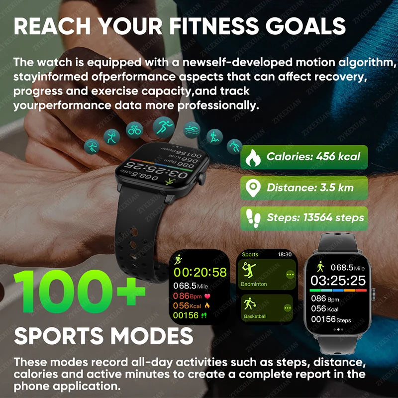 For Xiaomi Watch 5 Smart Watch Men HD AMOLED Screen Heart Rate Bluetooth Calling GPS Tracking Waterproof Sports SmartWatch Women