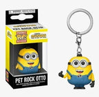 Funko Pop Neu Ich Einfach Unverbesserlich Minions OTTO STUART KEVIN CARL Pyjama Bob Agnes Taschenschlüsselanhänger Kinderspielzeug