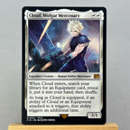 FIN PSS5 FCA HOLO14-001 Tcg proxy magical cards Sephiroth, legendärer SOLDAT Vivi Ornitier Cloud, Söldner aus Midgar Versammlung