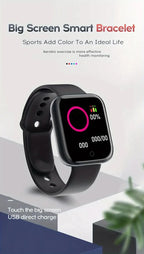 Multifunktionale Smartwatch für Damen und Herren, Bluetooth-verbunden, Telefon, Musik-Player, Fitness-Sportarmband, Schlafmonitor D13 Smartwatch