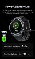 EKG High-End Gesundheits-Smartwatch Herren Blutdruck Lipide Blutsauerstoff Körperanalyse Harnsäure Gesundheitstracker Smartwatch Herren Damen